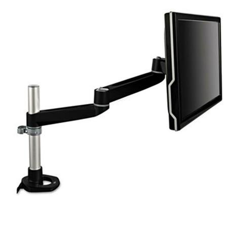 ABACUS Single-Swivel Monitor Arm 4 .5 x 25 .5 Black-Gray AB39212